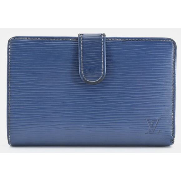 Louis Vuitton Epi Blue Wallet - Picture 1 of 14